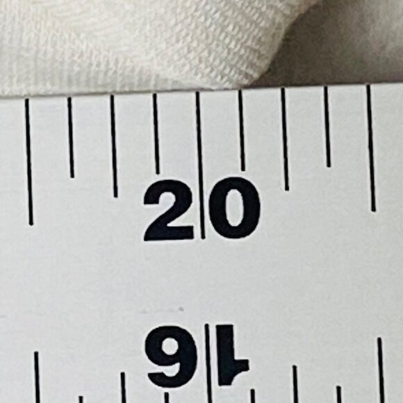 Sandro Blazer Women Size Medium Ivory Viscose Blend 2 Button Lined Scoop Neck - Picture 7 of 9